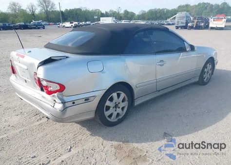 2003 Mercedes-Benz Clk 320 from USA, damaged, VIN WDBLK65G23T142769